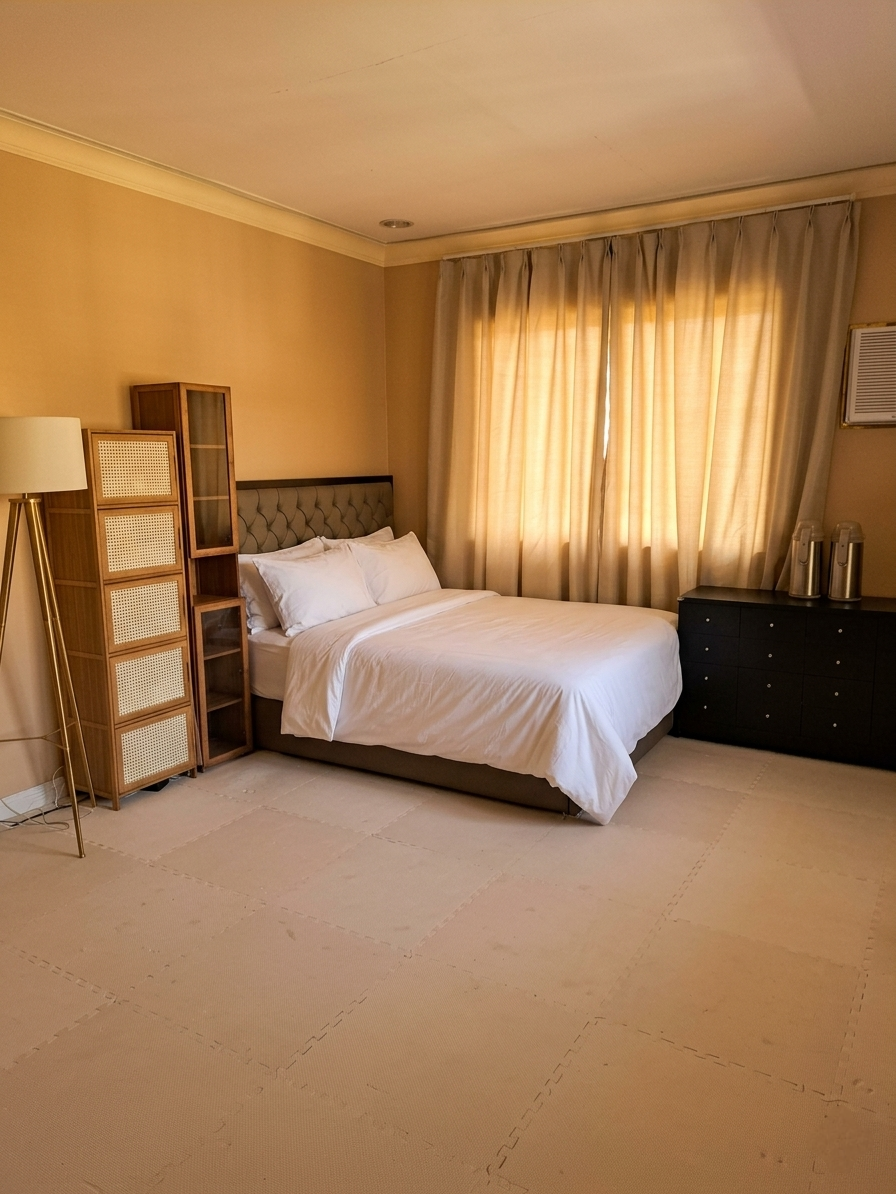 Additional bedroom with soft natural light